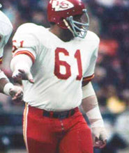 Curley Culp 1969 Kansas City Chiefs NFL Mitchell & Ness Jersey red