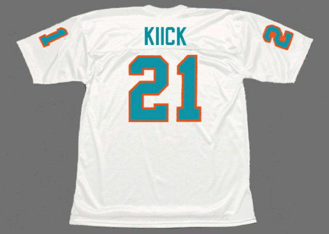 Jim Kiick Miami Dolphins NFL Mitchell  & Ness Jersey