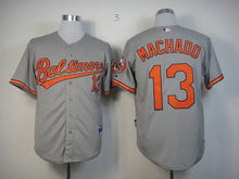 Manny Machado Baltimore Orioles Official MLB jersey Majestic Gray