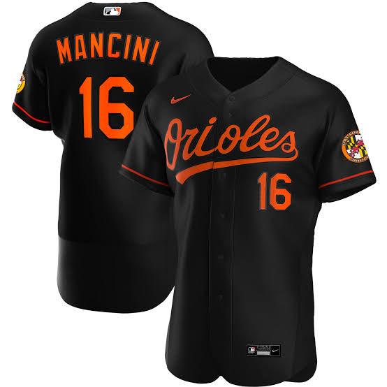 Trey Mancini Baltimore Orioles Official MLB jersey Nike Black