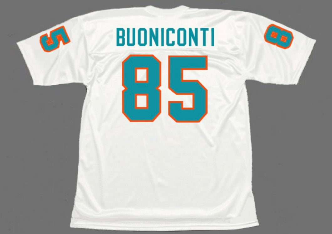 Nick Buoniconti Miami Dolphins NFL Mitchell & Ness Jersey white