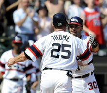 Jim Thome Chicago White Sox Official MLB Majestic Jersey