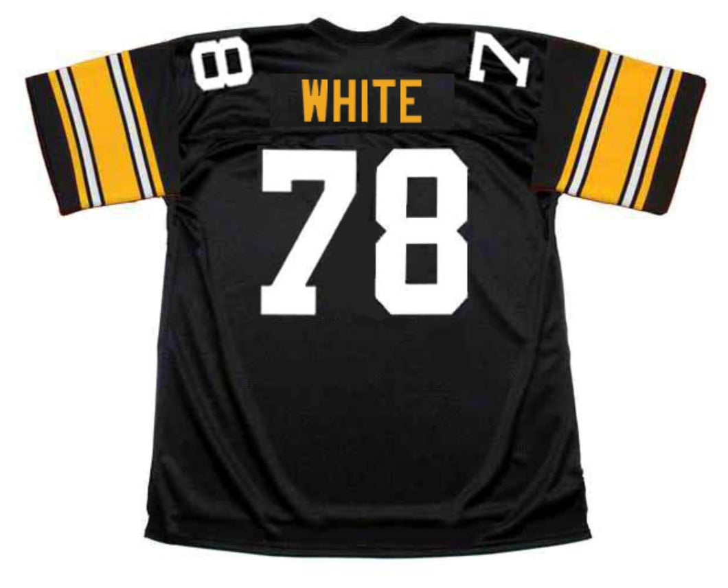 Dwight White Pittsburgh Steelers NFL Mitchell  & Ness Jersey