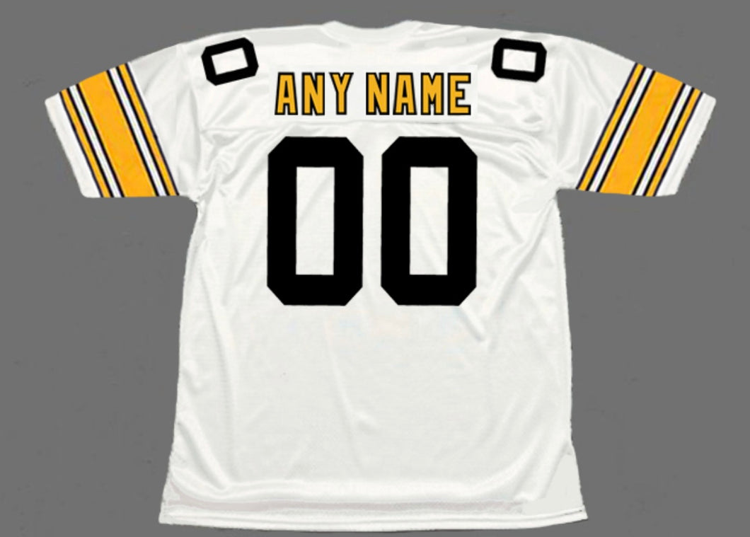 Any name & Number Pittsburgh Steelers NFL Mitchell & Ness Jersey white