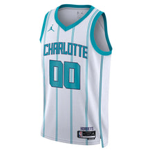 Choose Any Name & Number customized Charlotte Hornets YOUTH KIDS Official NBA Jordan brand Jersey white