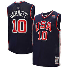 Kevin Garnett YOUTH KIDS USA Basketball Olympic Mitchell & Ness Jersey