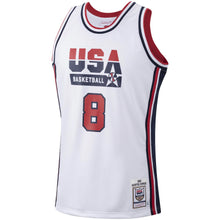 Scottie Pippen USA Olympic Basketball Jersey Mitchell & Ness white