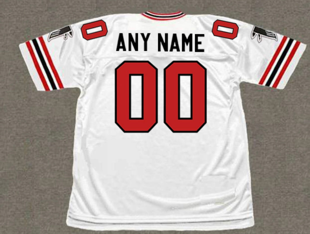 Any name & Number 1970’s Atlanta Falcons NFL Mitchell & Ness Jersey white