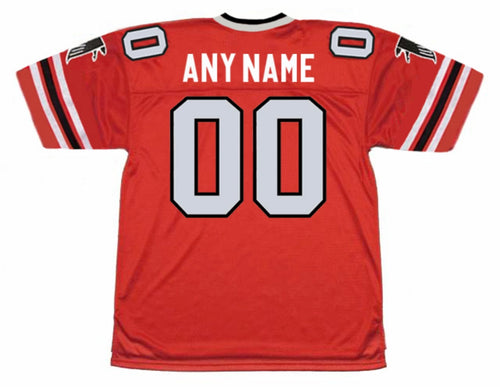 Any name & Number 1970’s Atlanta Falcons NFL Mitchell & Ness Jersey red