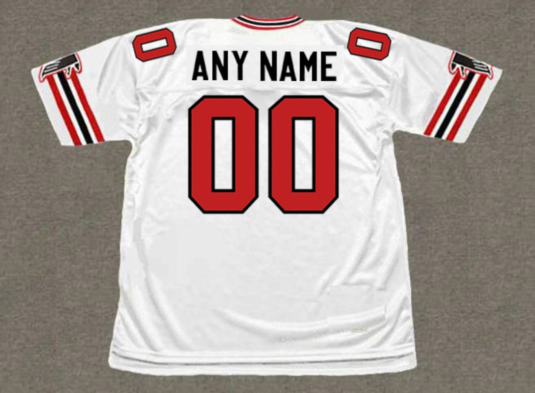 Any name & Number 1980’s Atlanta Falcons NFL Mitchell & Ness Jersey white