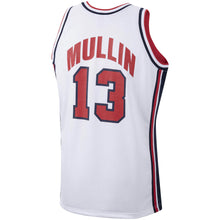 Chris Mullin YOUTH KIDS USA Basketball Olympic Mitchell & Ness Jersey white