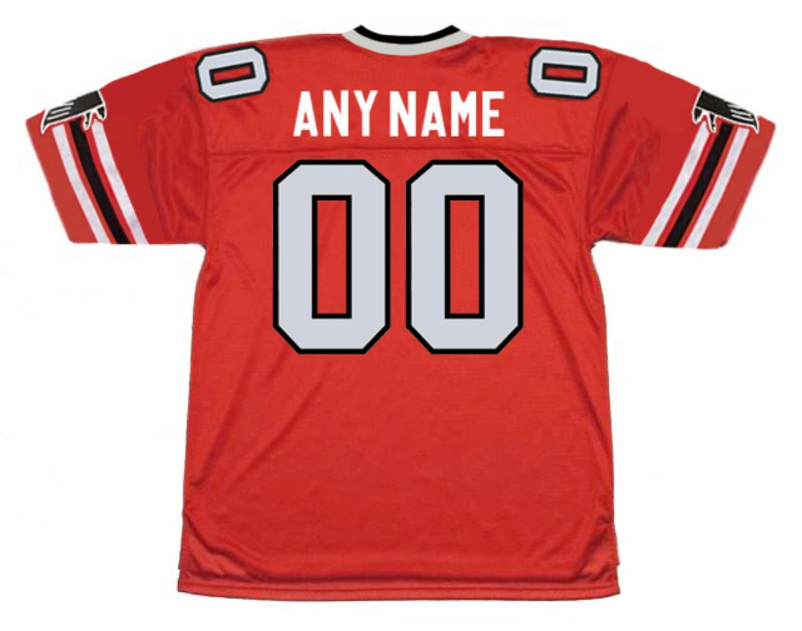 Any name & Number 1980's Atlanta Falcons NFL Mitchell & Ness