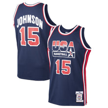 Earvin Magic Johnson USA Olympic Basketball Jersey Mitchell & Ness