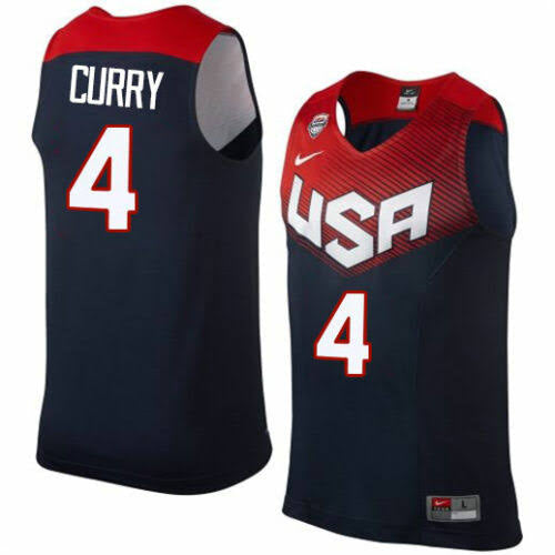 Stephen Curry USA Olympic Basketball Team Nike Jersey
