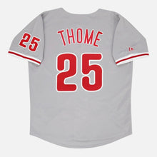 Jim Thome Philadelphia Phillies Official MLB Majestic Jersey gray