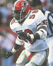 Jesse Tuggle 1989 Atlanta Falcons NFL Mitchell  & Ness Jersey White