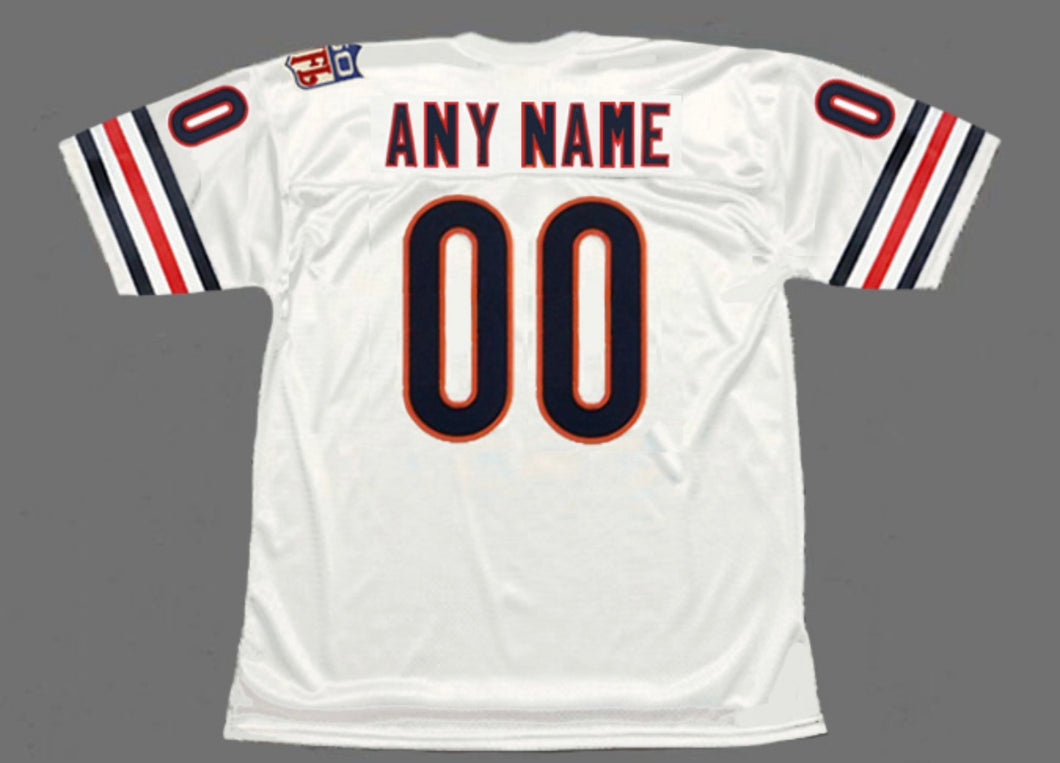 Any name & Number 1969 Chicago Bears NFL Mitchell & Ness Jersey white