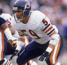 Ron Rivera Chicago Bears NFL Mitchell & Ness Jersey