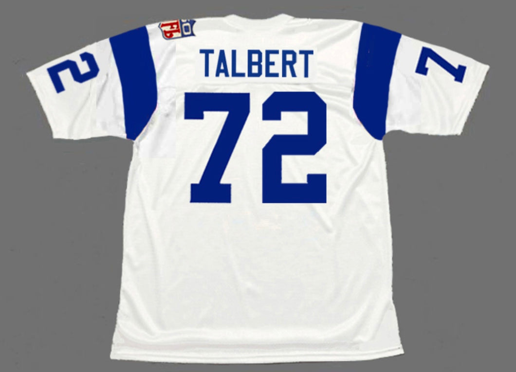 Diron Talbert 1969 Los Angeles Rams NFL Mitchell & Ness Jersey