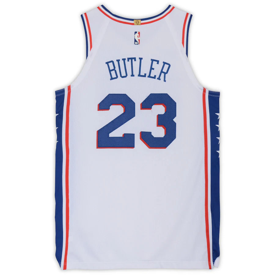 Jimmy Butler Philadelphia 76ers Official NBA Adidas Jersey white