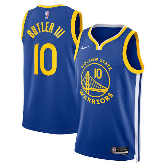 Jimmy Butler Golden State Warriors Official NBA Nike Jersey blue