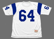 Jack “Hacksaw” Reynolds 1971 Los Angeles Rams NFL Mitchell & Ness Jersey