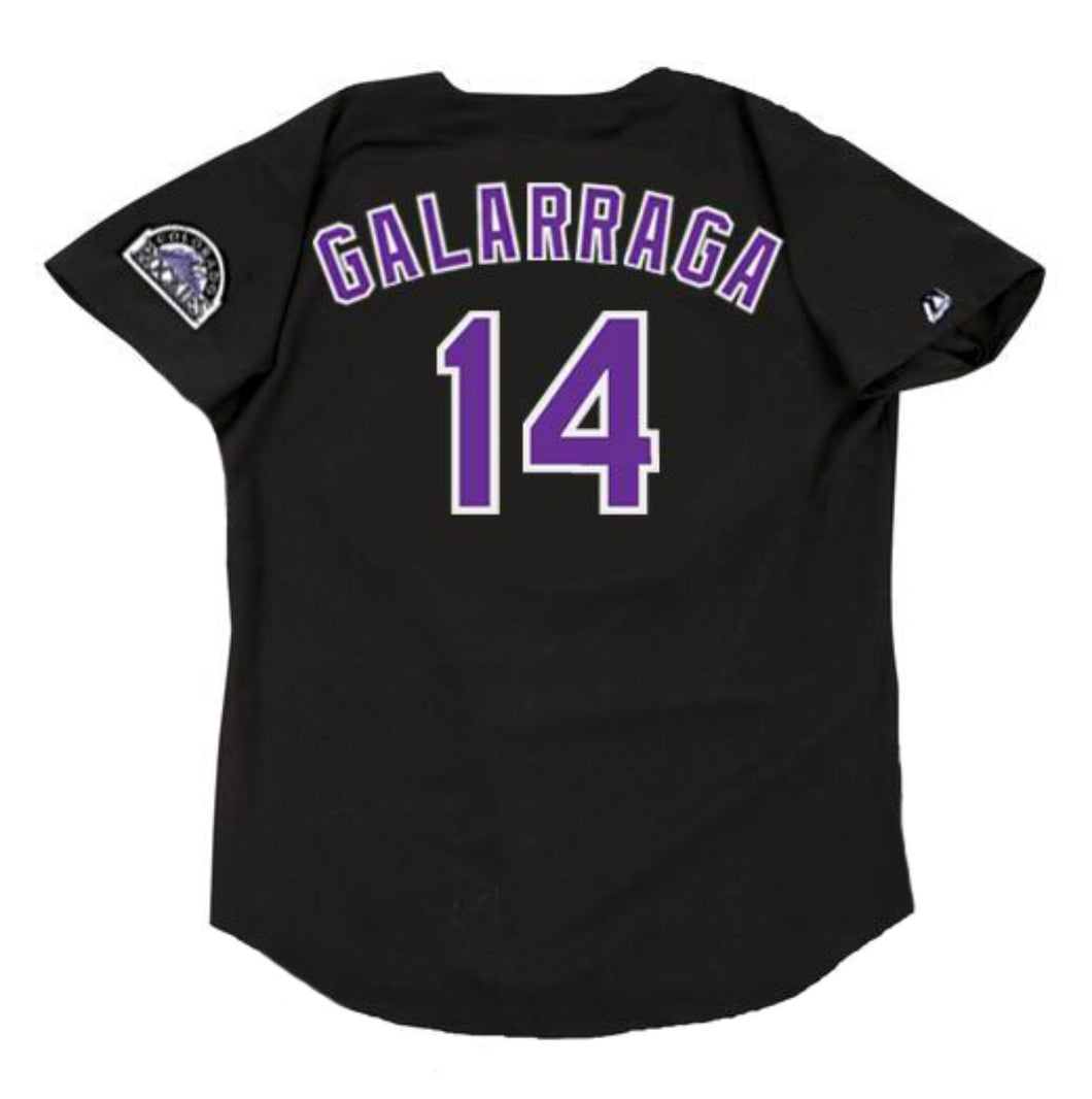 Andres Galarraga Colorado Rockies Official MLB Majestic Jersey