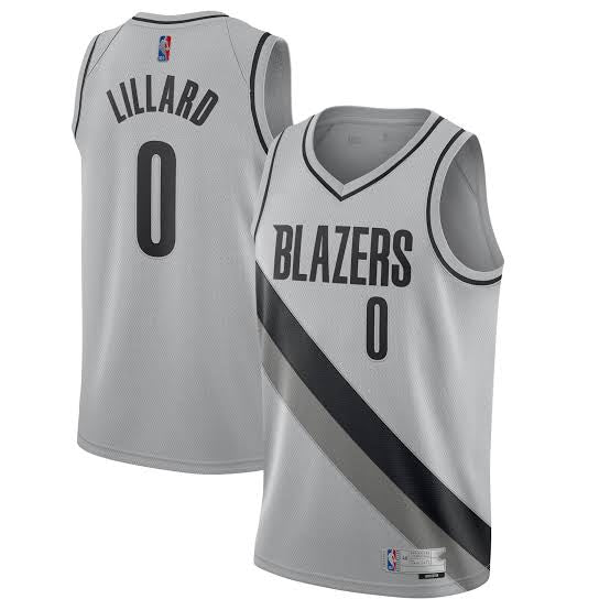 Damian Lillard Portland Trailblazers Official NBA Nike Jersey