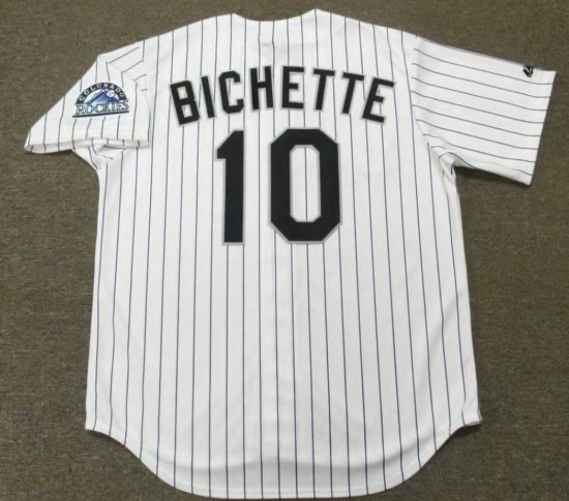Dante Bichette Colorado Rockies Official MLB Majestic Jersey