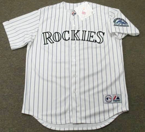 Eric Young Colorado Rockies Official MLB Majestic Jersey