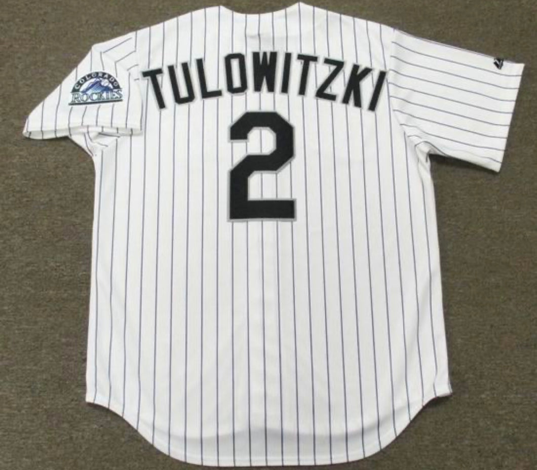 Troy Tulowitzki Colorado Rockies Official MLB Majestic Jersey
