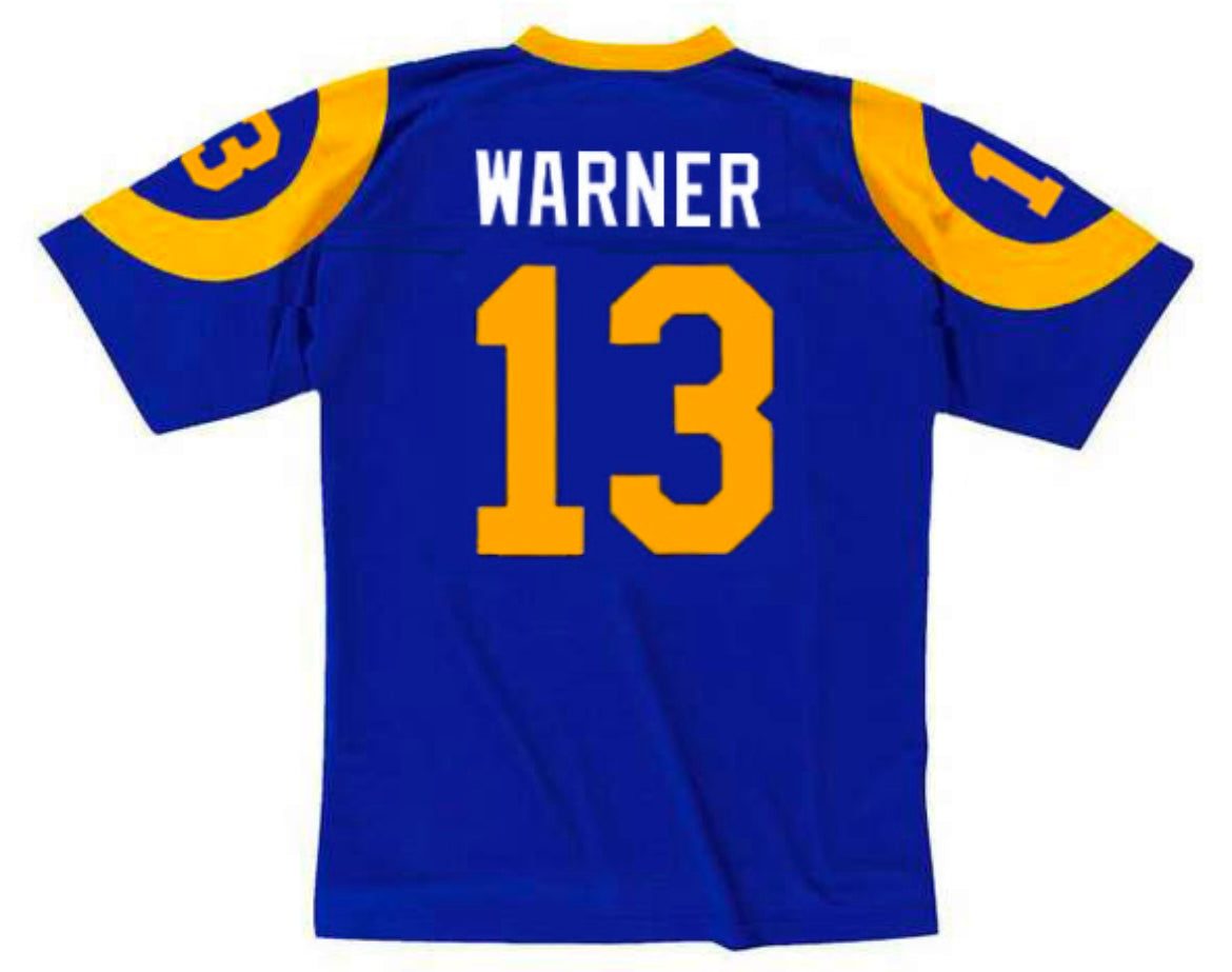 Kurt Warner St. Louis Rams Mitchell & Ness Jersey – Classic Authentics
