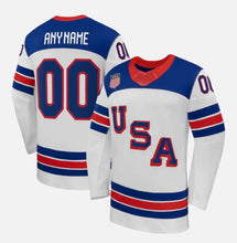 Team USA Hockey YOUTH KIDS Any Name & Number Official Nike Customized Jersey White