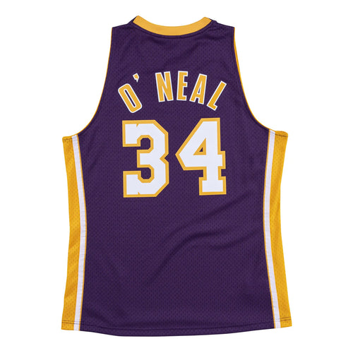 Shaquille O’Neal Los Angeles Lakers Official l NBA Mitchell & Ness Jersey purple