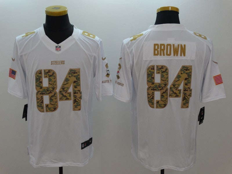 Antonio Brown Pittsburgh Steelers Nike NFL Salute to Service Jersey