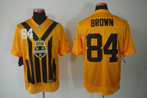 Antonio Brown Pittsburgh Steelers NFL Nike Jersey yellow