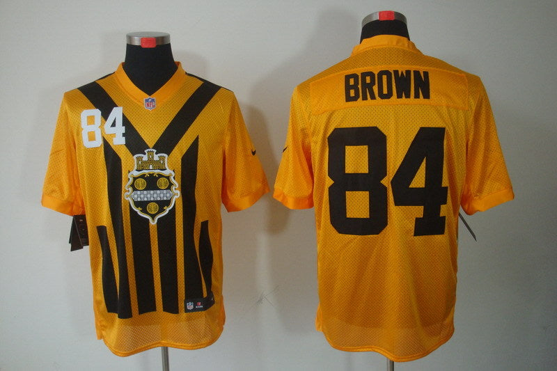 Antonio Brown Pittsburgh Steelers NFL Nike Jersey yellow