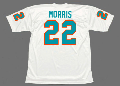 Mercury Morris Miami Dolphins NFL Mitchell &  Ness Jersey white