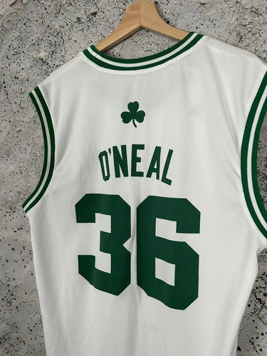 Shaquille O’Neal Boston Celtics Official NBA Adidas Jersey White