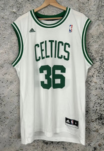 Shaquille O’Neal Boston Celtics Official NBA Adidas Jersey White