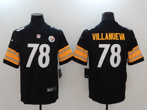 Alejandro Villanueva Pittsburgh Steelers Jersey Nike black