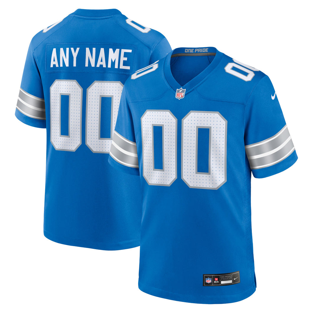 Detroit Lions Any Name & Number customized YOUTH KIDS Official NFL Jersey