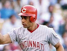 Benito Santiago Cincinnati Reds Official MLB Majestic Jersey
