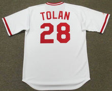 Bobby Tolan Cincinnati Reds Official MLB Majestic Jersey