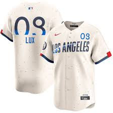 Gavin Lux Los Angeles Dodgers YOUTH Official MLB Nike City Connect Limited  Jersey