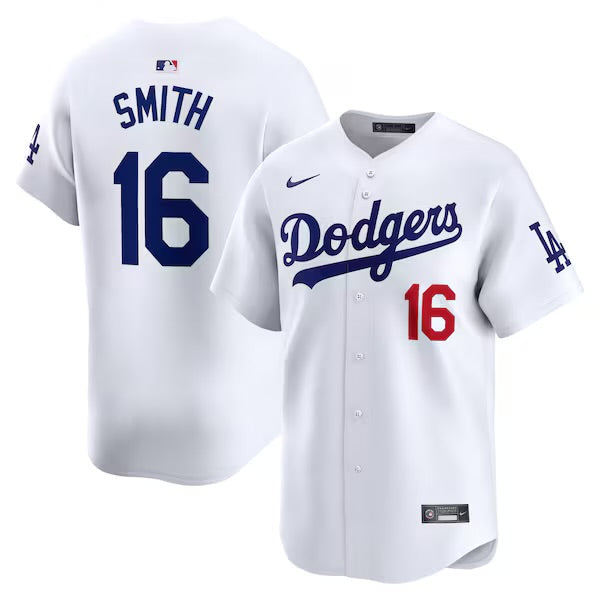 Will Smith Los Angeles Dodgers YOUTH Official MLB Nike Jersey white