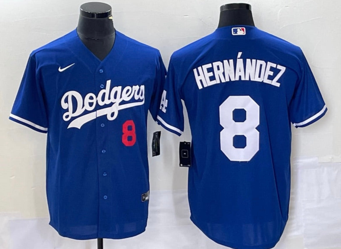 Kike Enrique Hernandez Los Angeles Dodgers YOUTH Official MLB Nike Jer Classic Authentics