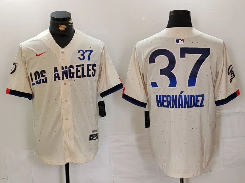 Teoscar Hernandez Los Angeles Dodgers Official MLB City Connect Limited Nike jersey