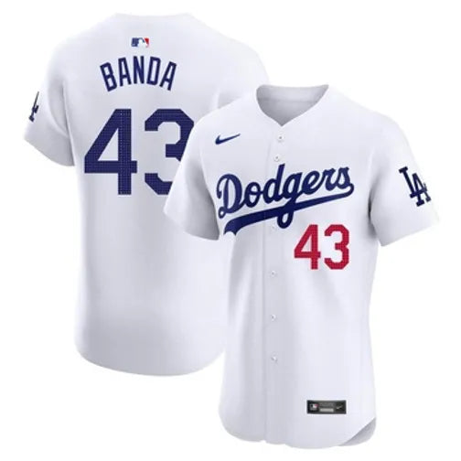 Anthony Banda Los Angeles Dodgers Official MLB Nike jersey