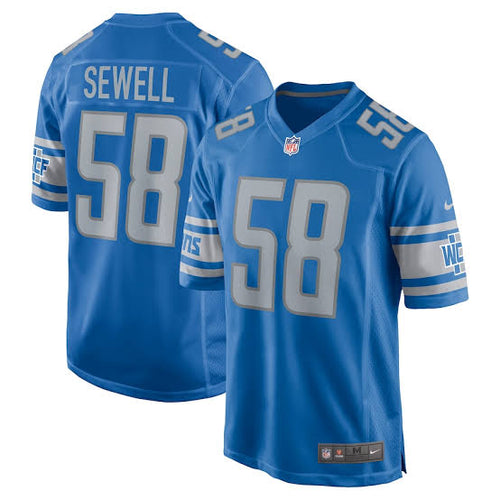 Penei Sewell Detroit Lions Official NFL Nike Jersey